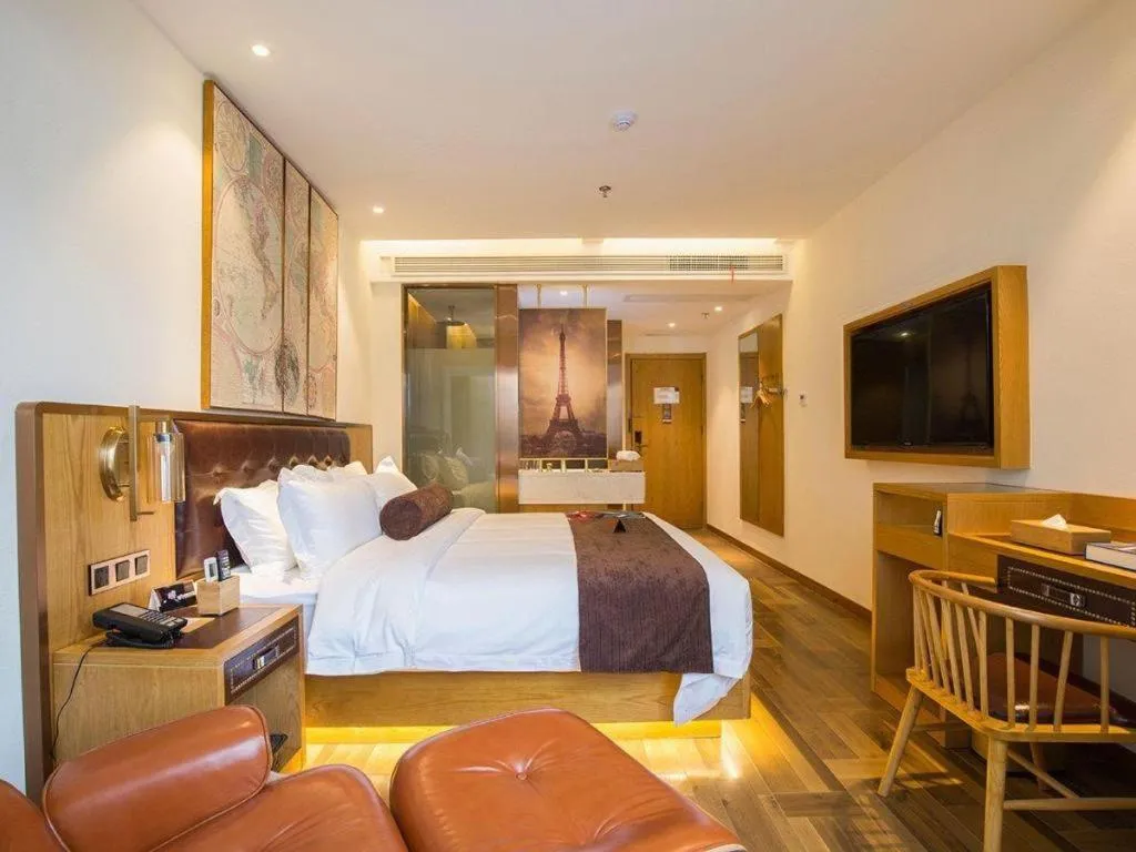 Bed in James Joyce Coffetel· Hefei Anhui Agricultural University