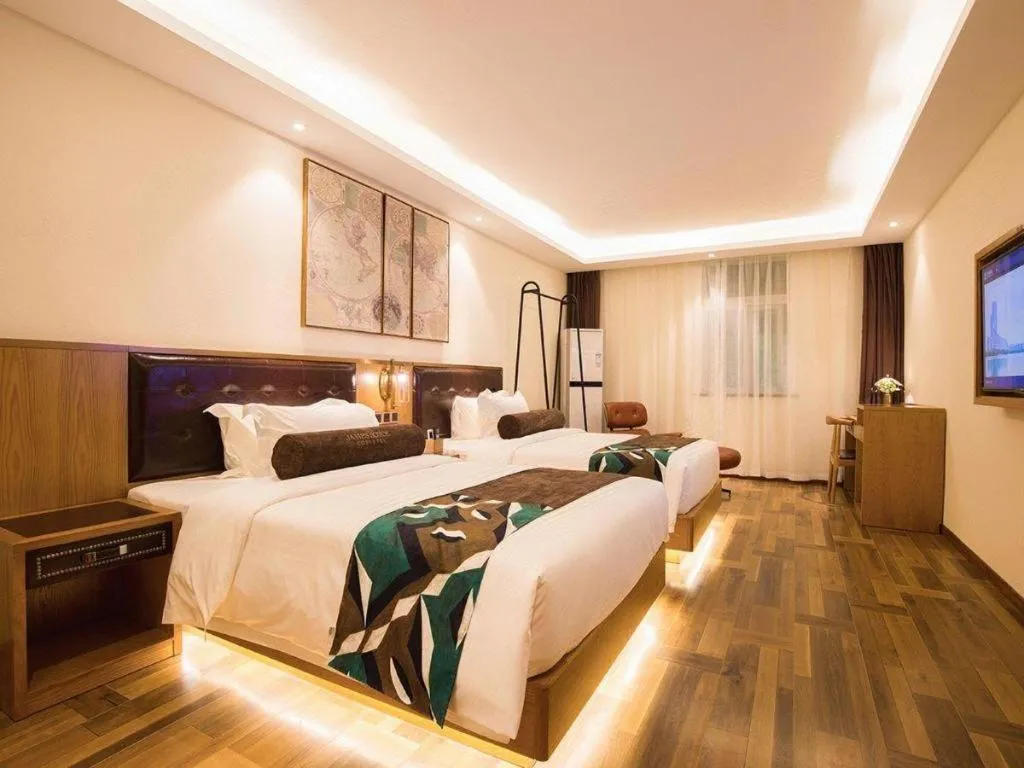 Bed in James Joyce Coffetel· Hefei Anhui Agricultural University
