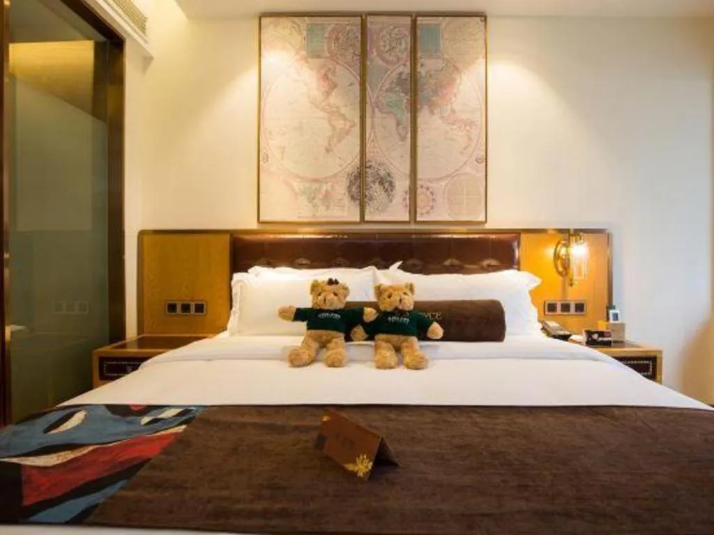 Bed in James Joyce Coffetel· Hefei Anhui Agricultural University