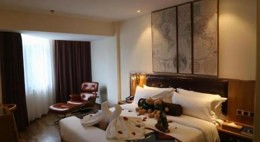 Bed in James Joyce Coffetel· Hefei Anhui Agricultural University