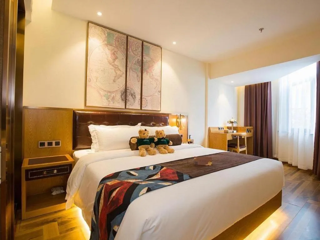 Bed in James Joyce Coffetel· Hefei Anhui Agricultural University