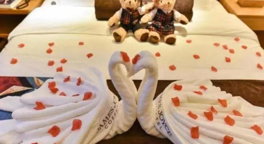 Bed in James Joyce Coffetel· Hefei Anhui Agricultural University