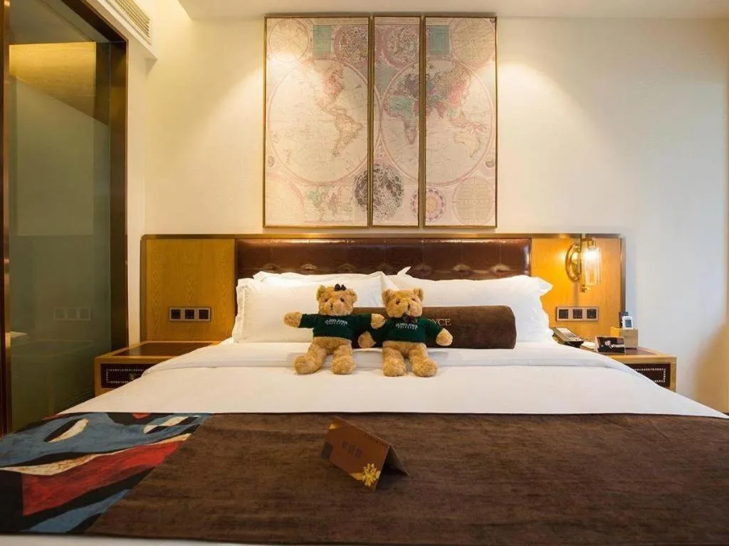 Bed in James Joyce Coffetel· Hefei Anhui Agricultural University