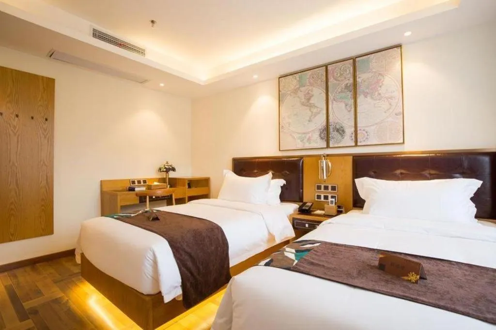 Bed in James Joyce Coffetel· Hefei Anhui Agricultural University