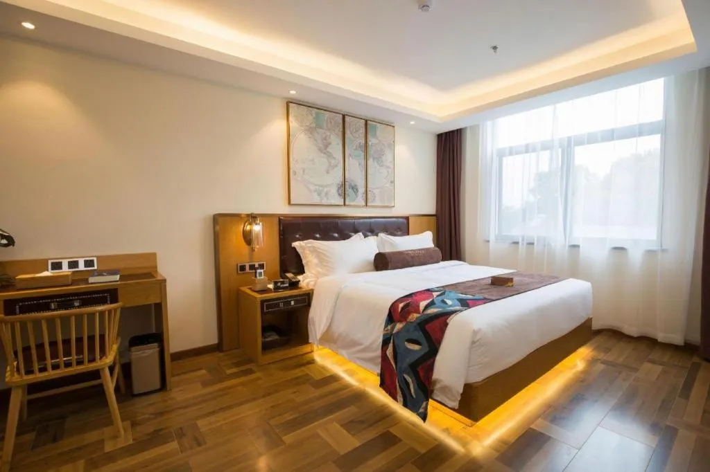 Bed in James Joyce Coffetel· Hefei Anhui Agricultural University