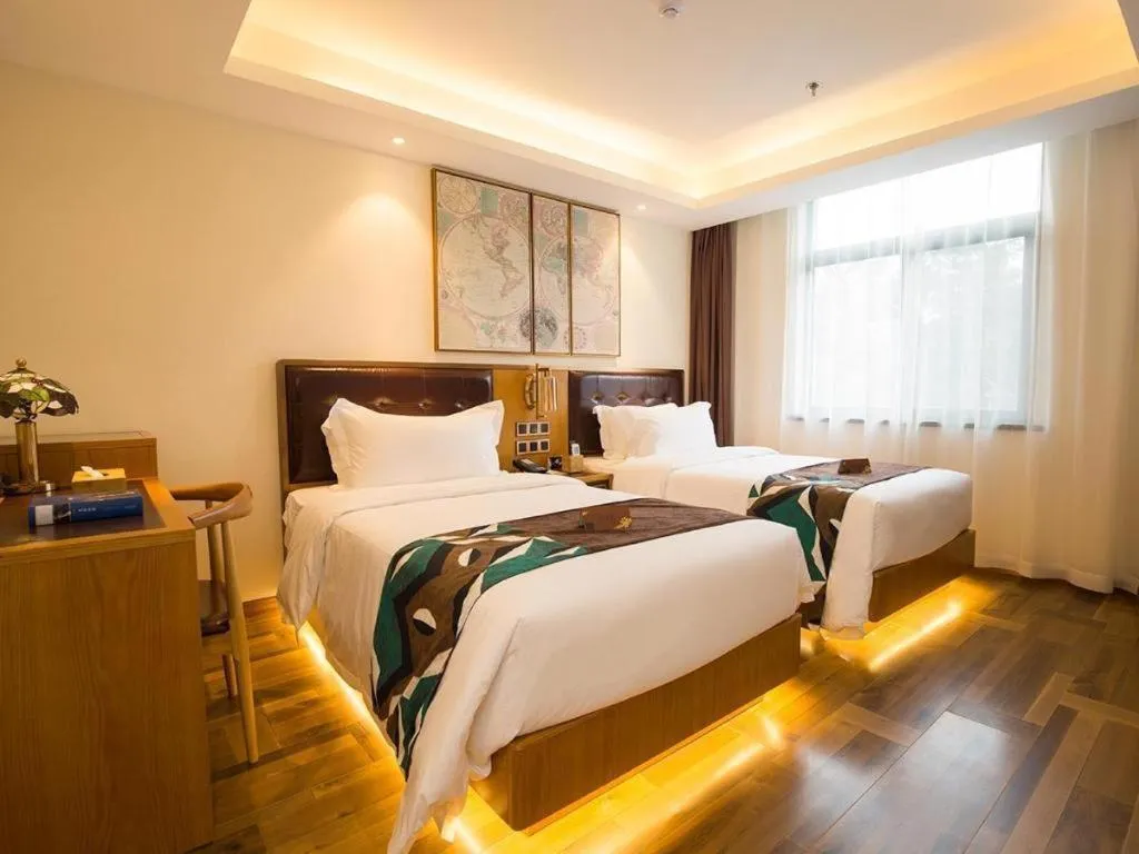 Bed in James Joyce Coffetel· Hefei Anhui Agricultural University