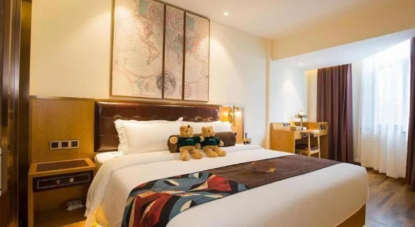 Bed in James Joyce Coffetel· Hefei Anhui Agricultural University