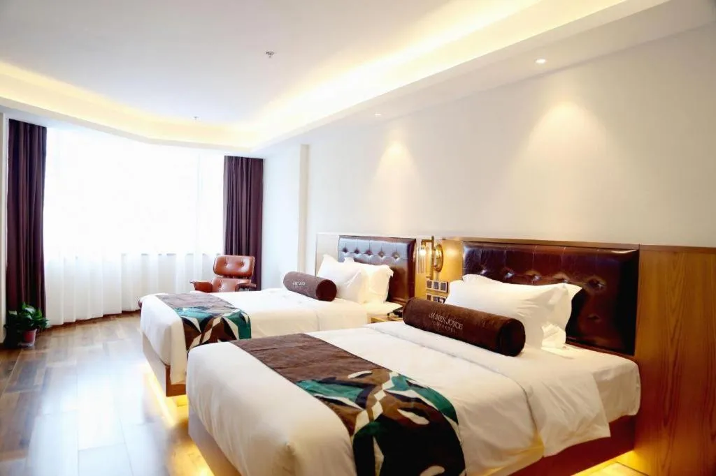 Bed in James Joyce Coffetel· Hefei Anhui Agricultural University
