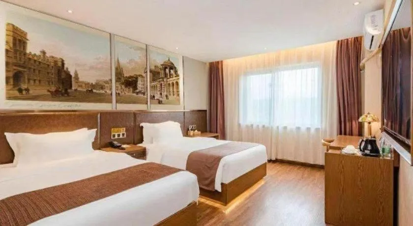 Bed in James Joyce Coffetel Beijing Station