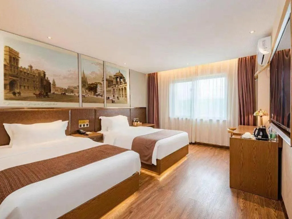 Bed in James Joyce Coffetel Beijing Station