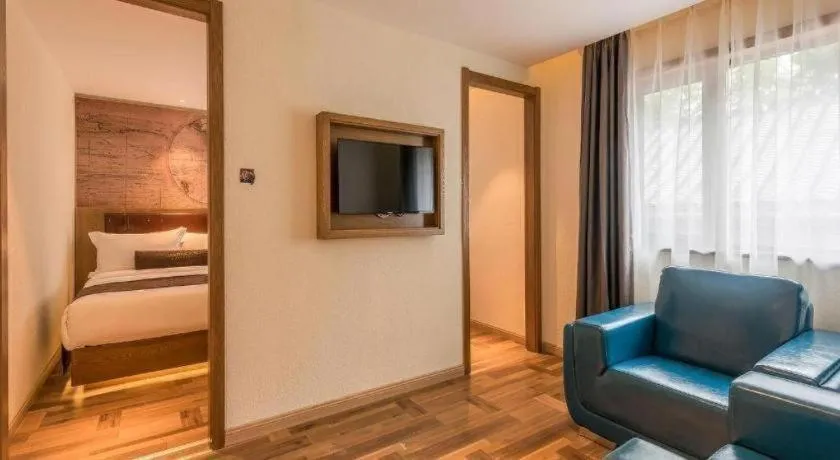 Bed in James Joyce Coffetel Beijing Station