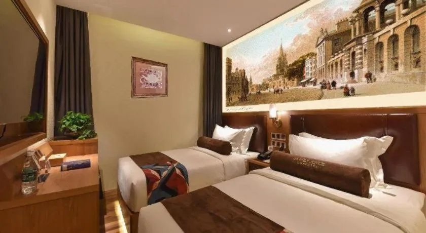 Bed in James Joyce Coffetel Beijing Station