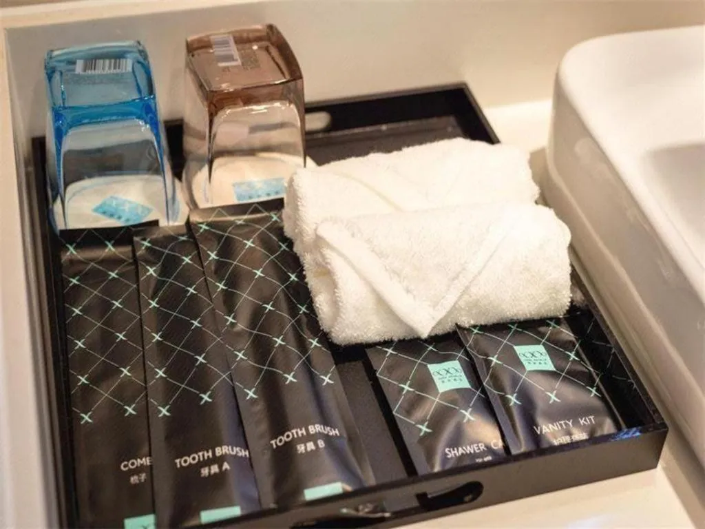 Bed in Xana Hotelle· Dalian Software Park University of Technology