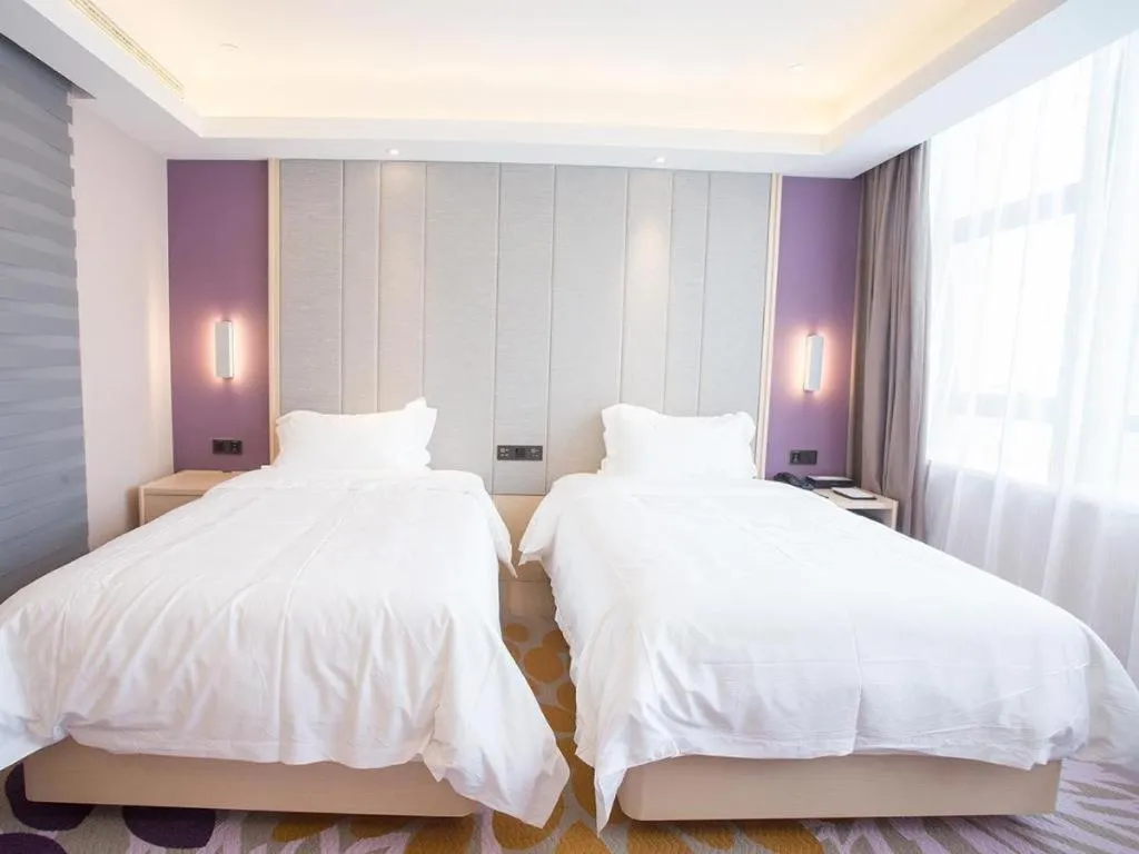 Bed in Lavande Hotels Xuzhou Yunlong Wanda Medical University