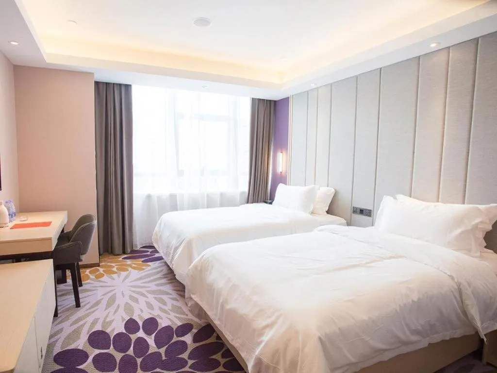 Bed in Lavande Hotels Xuzhou Yunlong Wanda Medical University