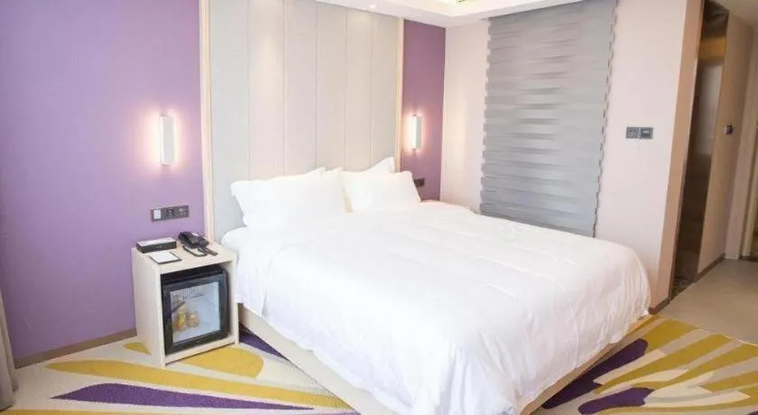 Bed in Lavande Hotels Xuzhou Yunlong Wanda Medical University