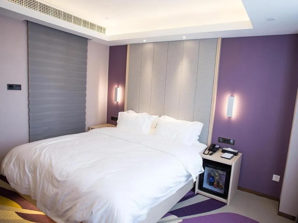 Bed in Lavande Hotels Xuzhou Yunlong Wanda Medical University