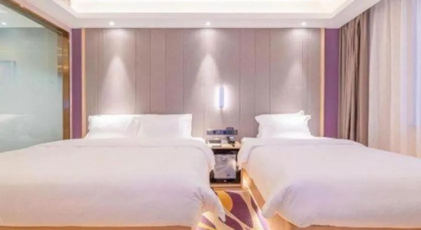 Bed in Lavande Hotel Ji'nan Railway Station Long Distance Bus Terminal