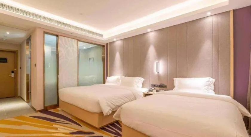 Bed in Lavande Hotel Ji'nan Railway Station Long Distance Bus Terminal