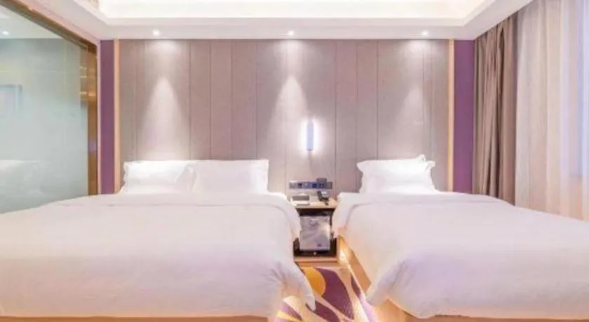 Bed in Lavande Hotel Ji'nan Railway Station Long Distance Bus Terminal