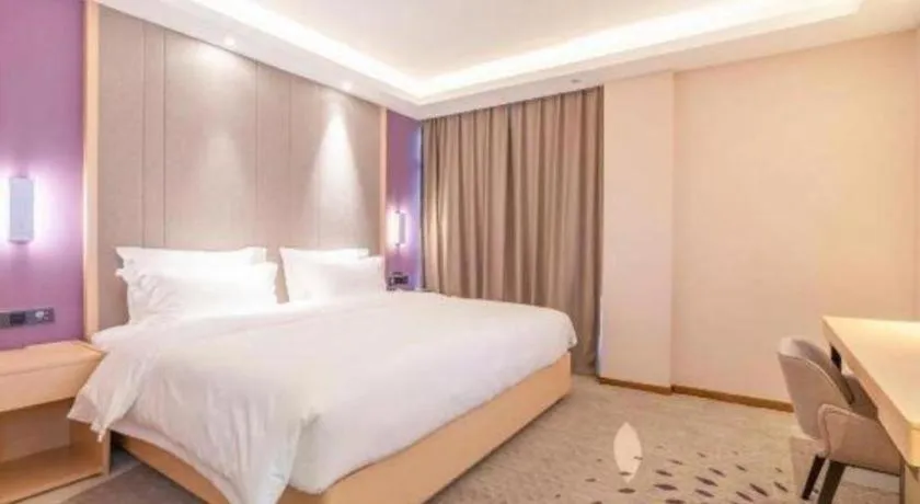 Bed in Lavande Hotel Ji'nan Railway Station Long Distance Bus Terminal