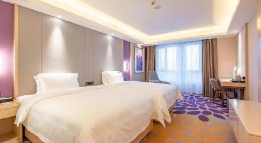 Bed in Lavande Hotel Ji'nan Railway Station Long Distance Bus Terminal