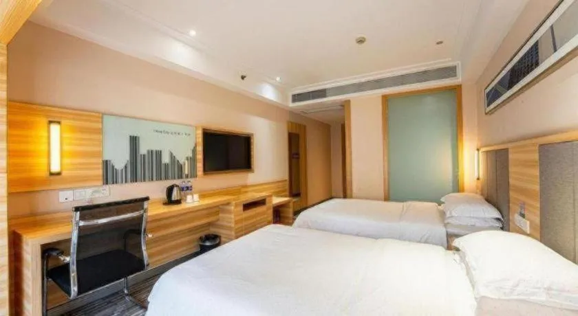 Bed in City Comfort Inn Changsha Yuelu Mountain Meixi Lake Park