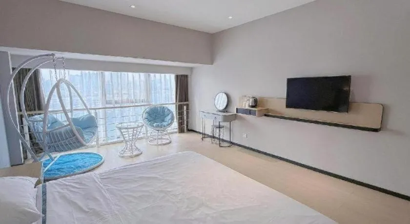 Bed in City Comfort Inn Changsha Yuelu Mountain Meixi Lake Park