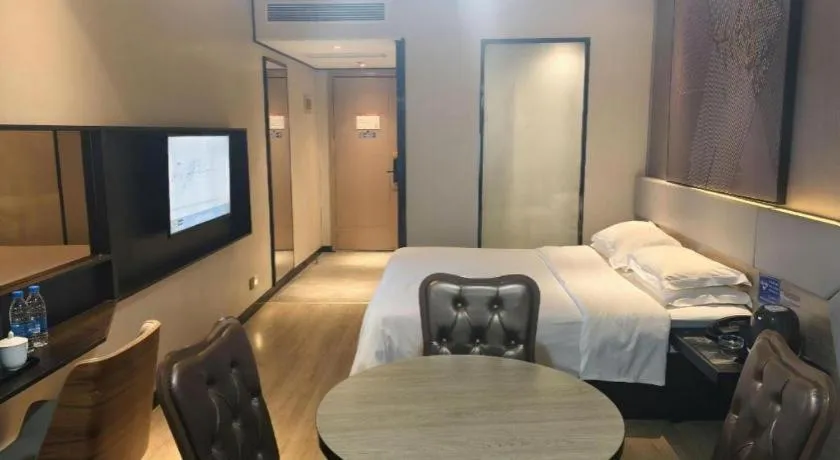 Bed in IU Hotel Xinyu Fenyi Mall