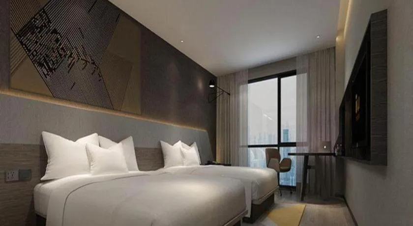 Bed in IU Hotel Xinyu Fenyi Mall
