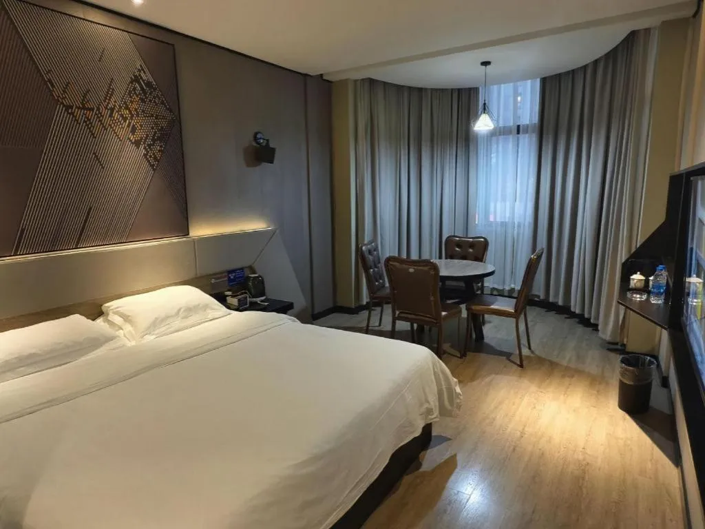 Bed in IU Hotel Xinyu Fenyi Mall