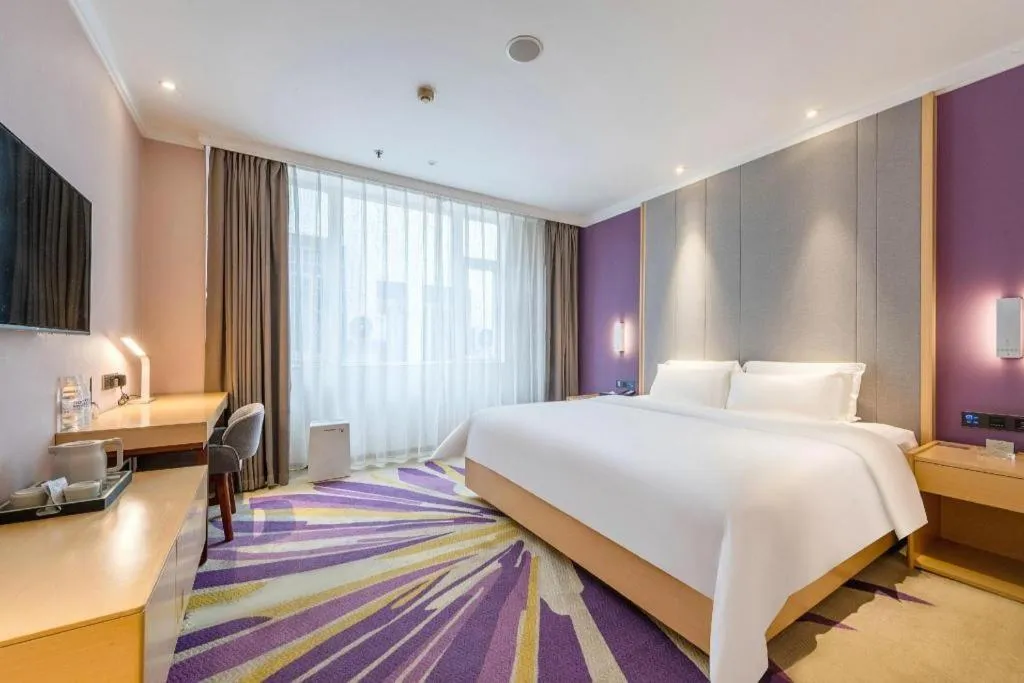 Bed in Lavande Hotel Guangzhou Zengchen Xintang Light Railway Station