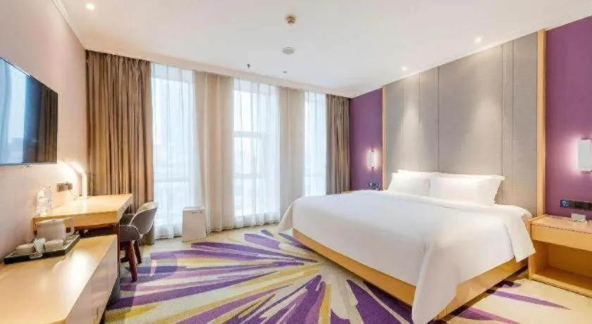 Bed in Lavande Hotel Guangzhou Zengchen Xintang Light Railway Station