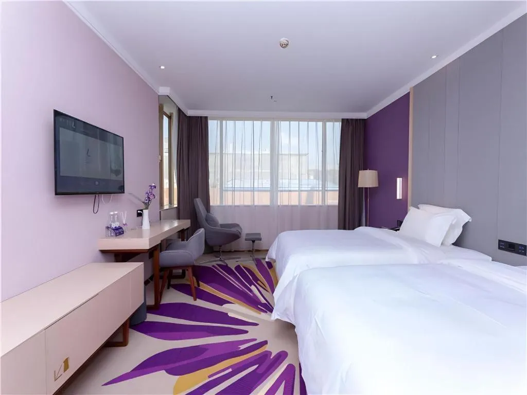 Bed in Lavande Hotel Guangzhou Zengchen Xintang Light Railway Station