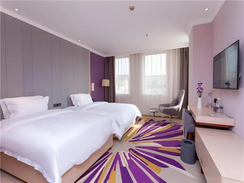 Bed in Lavande Hotel Guangzhou Zengchen Xintang Light Railway Station