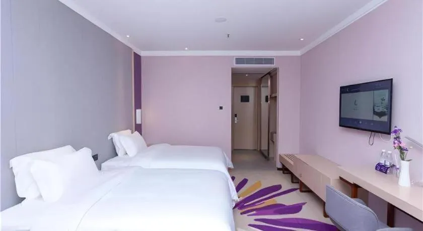Bed in Lavande Hotel Guangzhou Zengchen Xintang Light Railway Station