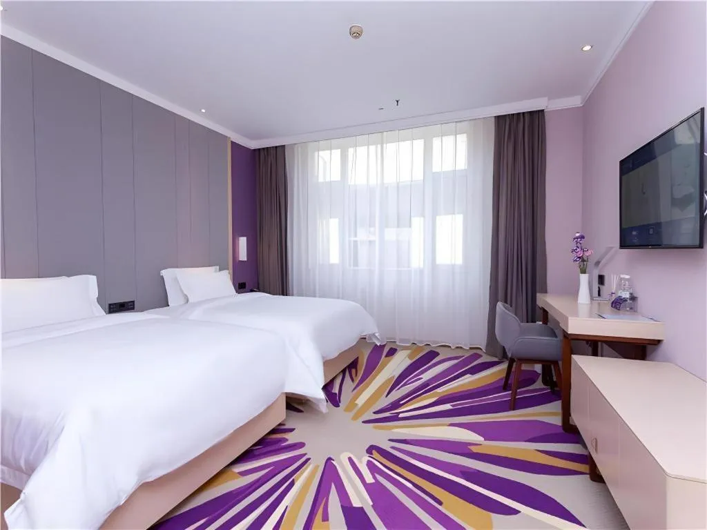 Bed in Lavande Hotel Guangzhou Zengchen Xintang Light Railway Station