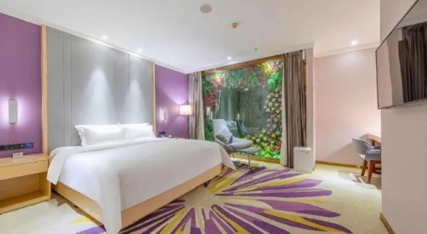 Bed in Lavande Hotel Guangzhou Zengchen Xintang Light Railway Station