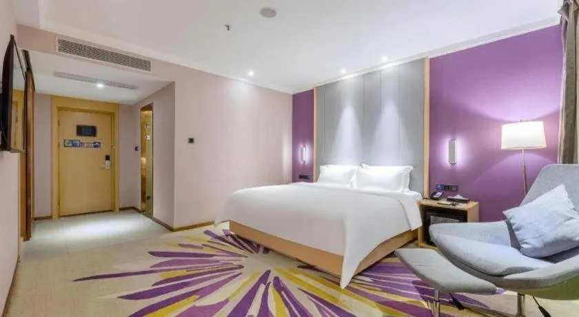 Bed in Lavande Hotel Guangzhou Zengchen Xintang Light Railway Station