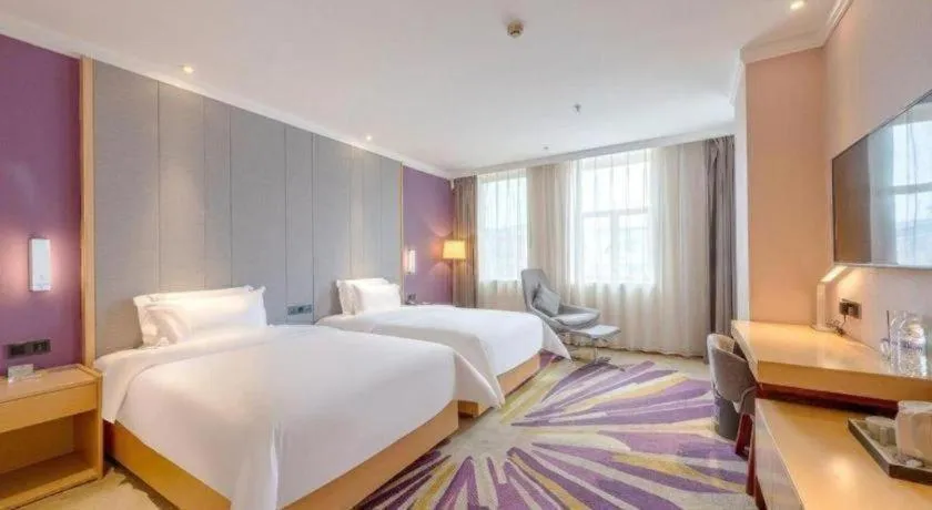 Bed in Lavande Hotel Guangzhou Zengchen Xintang Light Railway Station