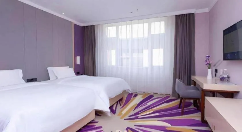 Bed in Lavande Hotel Guangzhou Zengchen Xintang Light Railway Station