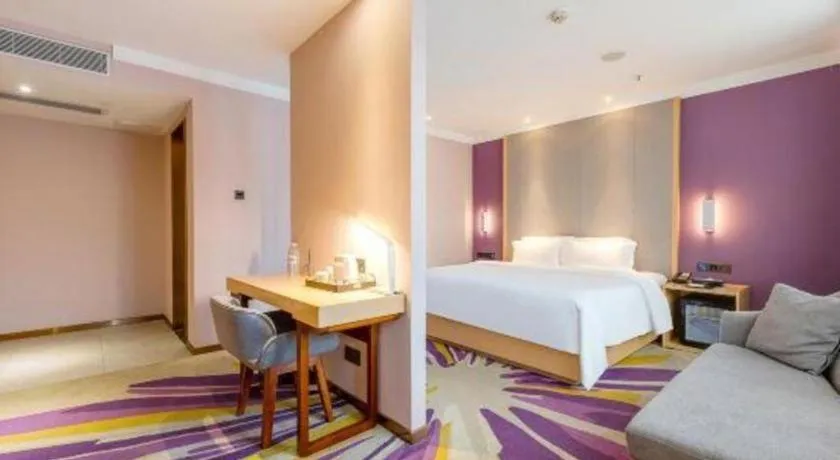 Bed in Lavande Hotel Guangzhou Zengchen Xintang Light Railway Station
