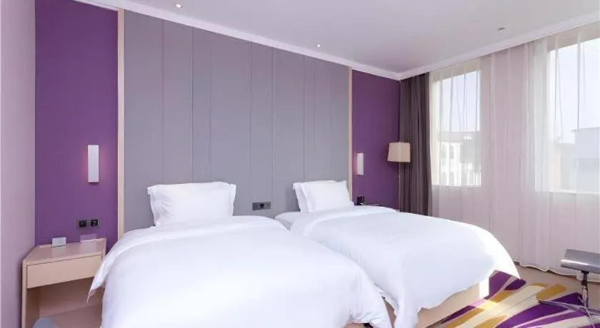 Bed in Lavande Hotel Guangzhou Zengchen Xintang Light Railway Station