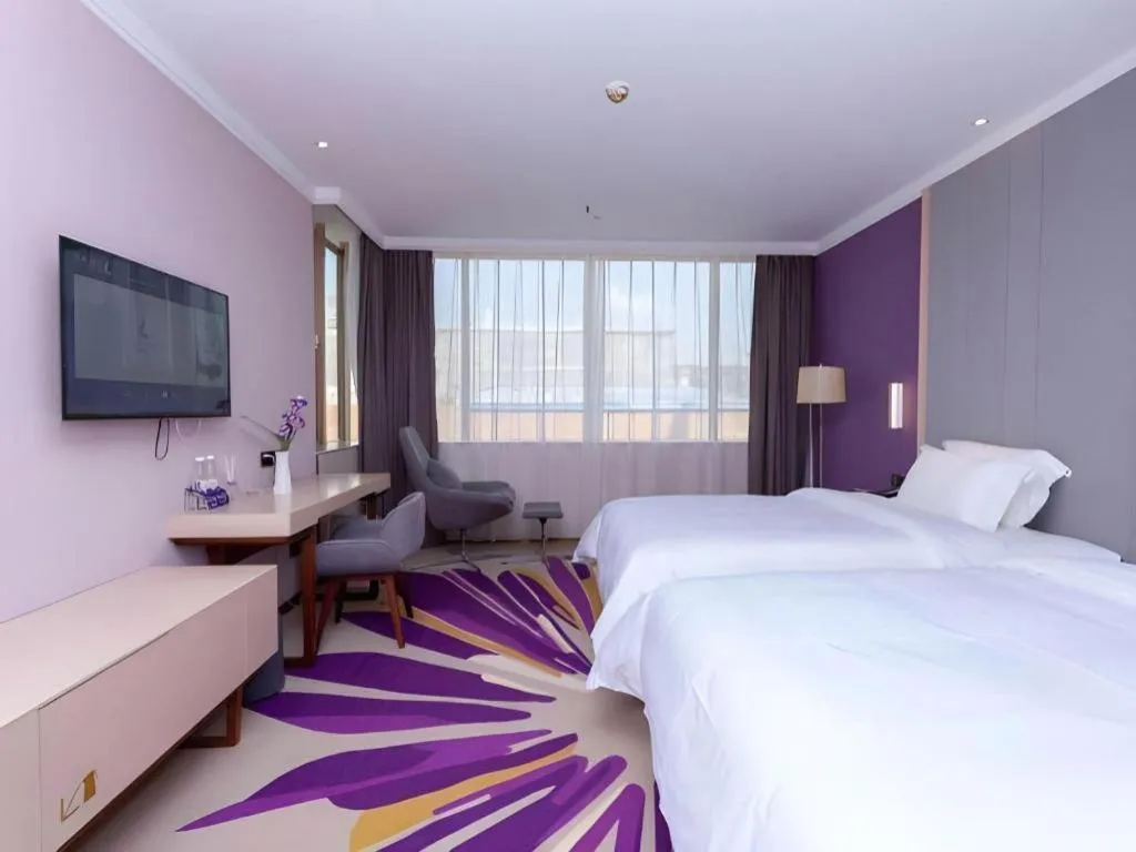 Bed in Lavande Hotel Guangzhou Zengchen Xintang Light Railway Station