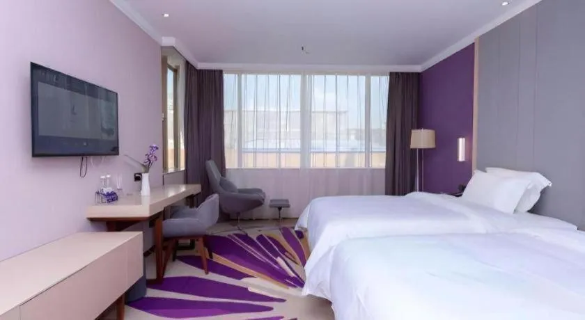 Bed in Lavande Hotel Guangzhou Zengchen Xintang Light Railway Station