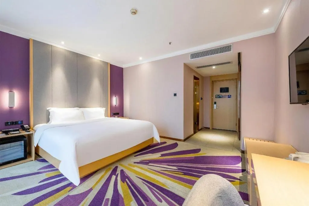 Bed in Lavande Hotel Guangzhou Zengchen Xintang Light Railway Station