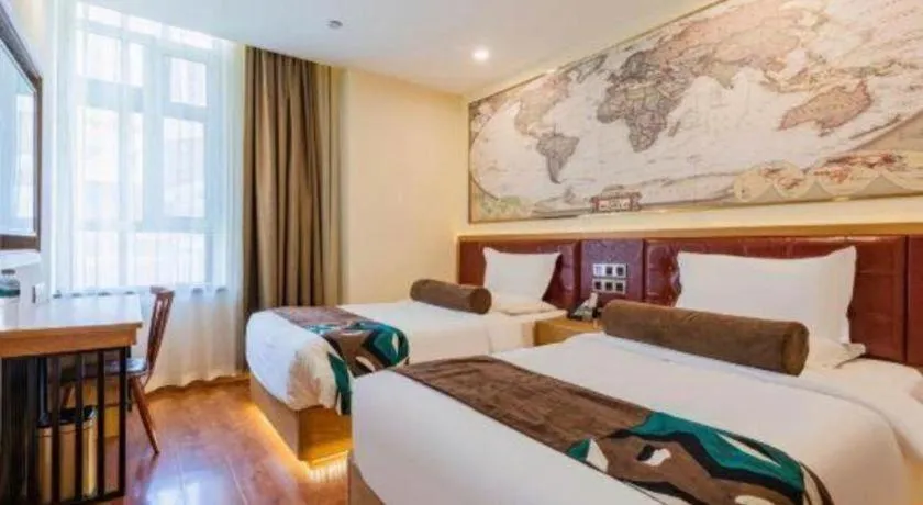 Bed in James Joyce Coffetel Harbin Central Street