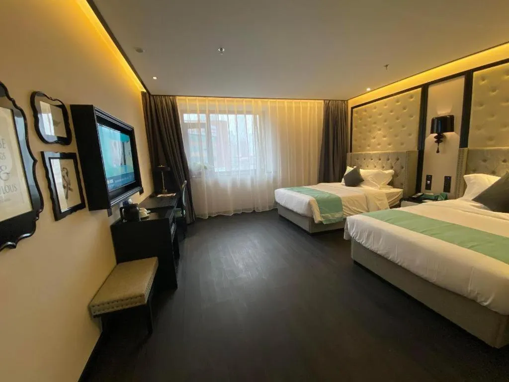 Bed in Xana Hotelle Shenyang Zhongshan Plaza the Affiliated First Hospital of China Medical University