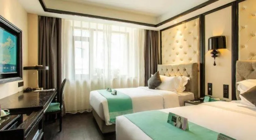 Bed in Xana Hotelle Shenyang Zhongshan Plaza the Affiliated First Hospital of China Medical University