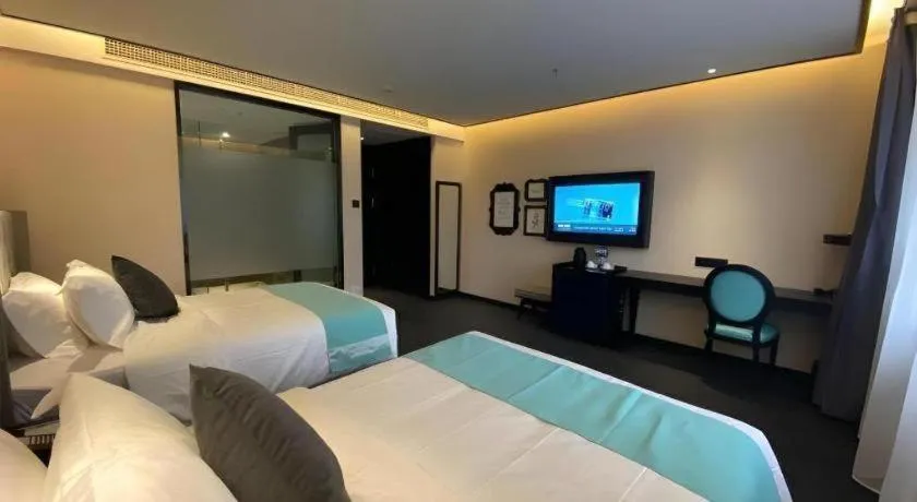 Bed in Xana Hotelle Shenyang Zhongshan Plaza the Affiliated First Hospital of China Medical University